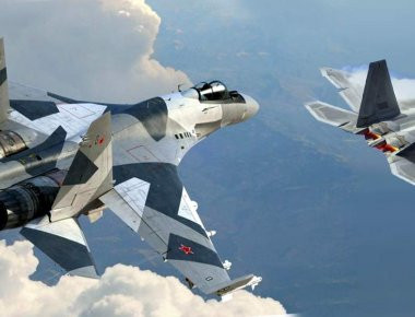 Ρώσος πιλότος Su-35S στον Πούτιν για F-22 στη Συρία: «Ήμασταν συνέχεια στην ουρά τους»